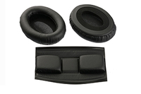 1 PAIR OF EAR CUSHION AND 1PC HEADBAND FOR HD 280 PRO, BLACK